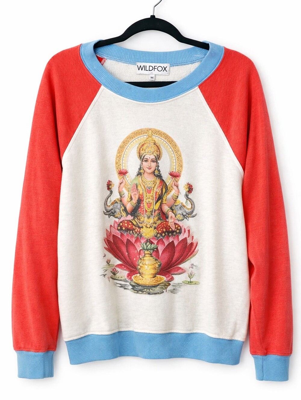 Wildfox Goddess Raglan Sweatshirt Size M
